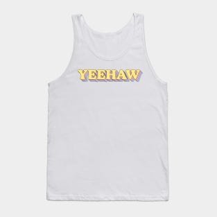 Yeehaw Light Colors Retro Tank Top